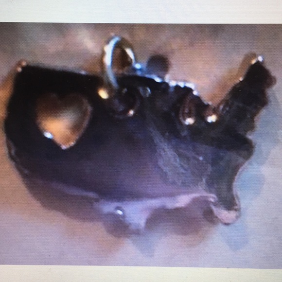 New USA Map w heart Pendant charm patriotic - Picture 2 of 3